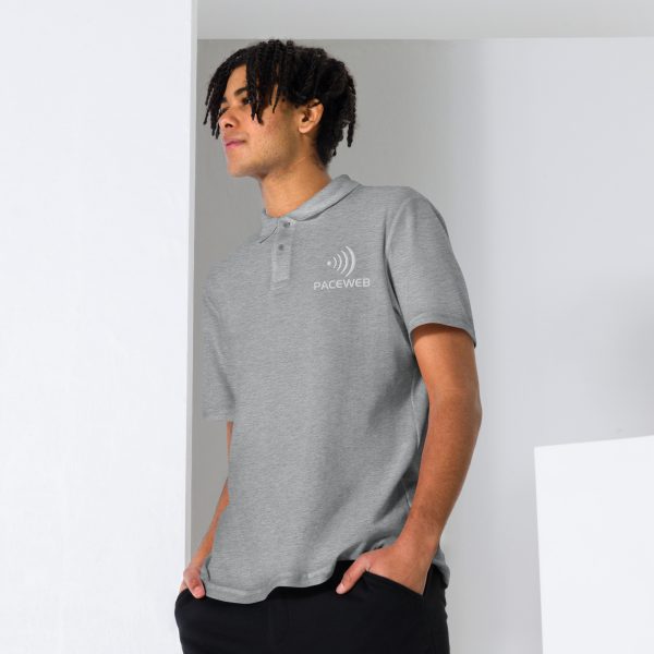 Men's Polo in Grey